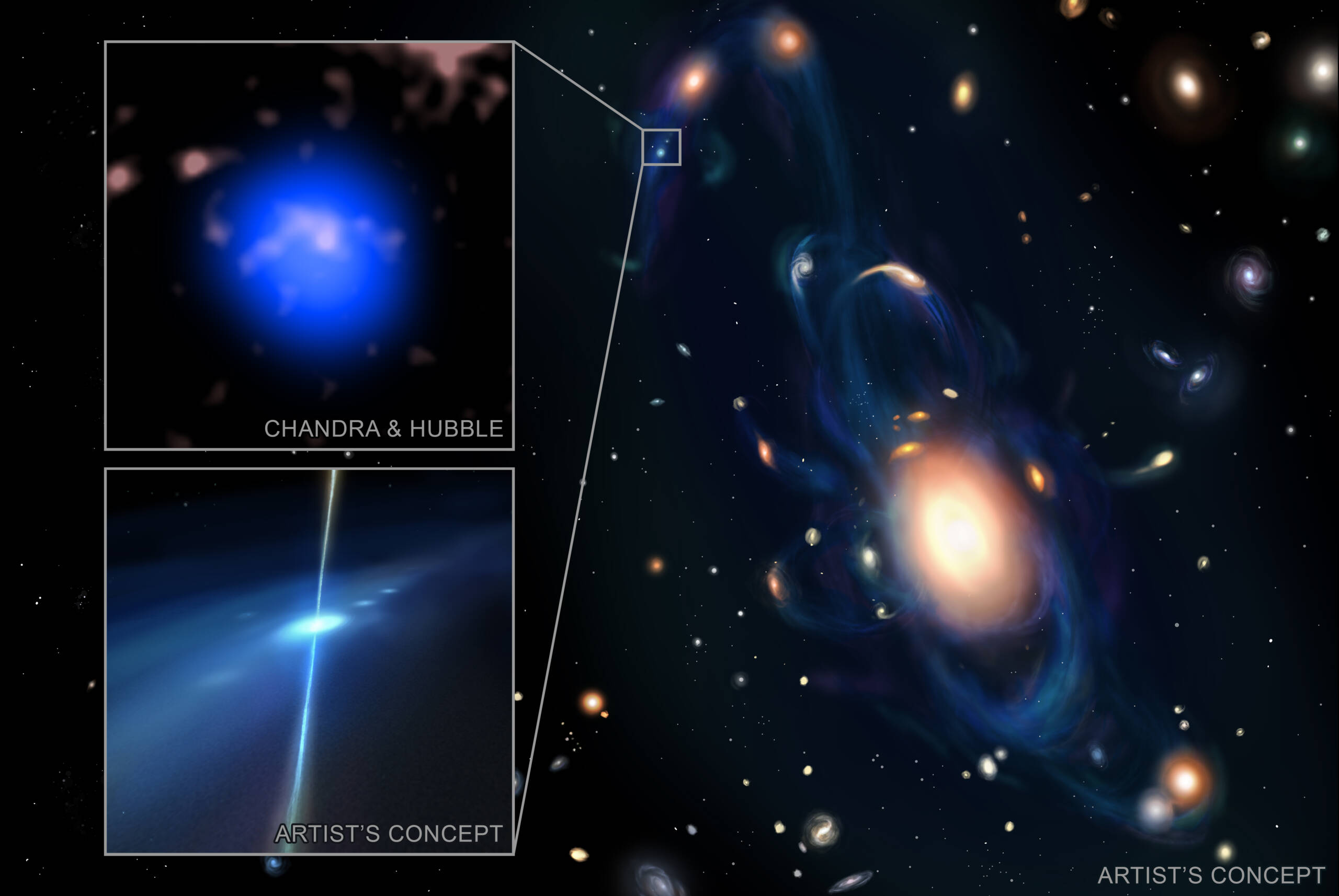 NASA Discovers Crash of Extreme Stars in Unexpected Site